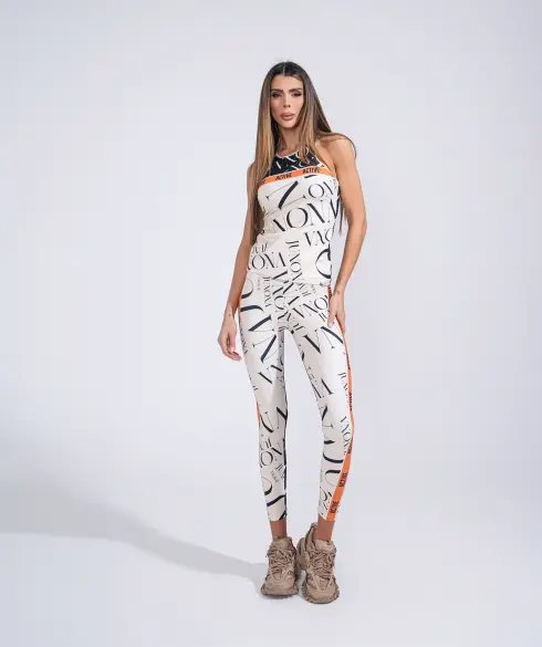 Спортен топ Jfit Orange/Black - 281