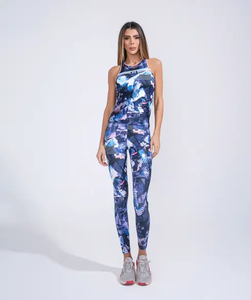 Спортен топ Jfit Blue/Pink - 228