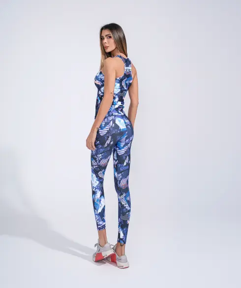 Спортен топ Jfit Blue/Pink - 224