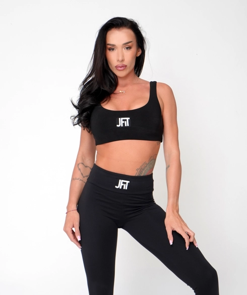 Черен спортен топ Jfit Limited - 477