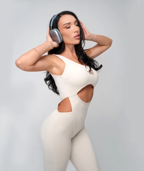 Дамски гащеризон с изрязани части Jfit LTD - 481