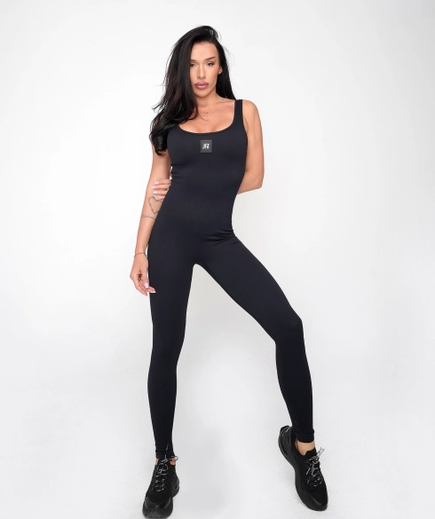 Черен дамски гащеризон Jfit LTD - 489