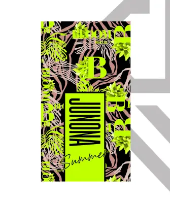 Плажна хавлия Jfit Neon-Green - JFit Плажна хавлия Jfit Neon-Green