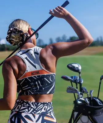 Къс спортен топ Jfit Orange/Black - JFit Къс спортен топ Jfit Orange/Black