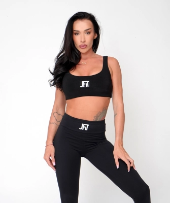 Черен спортен топ Jfit Limited